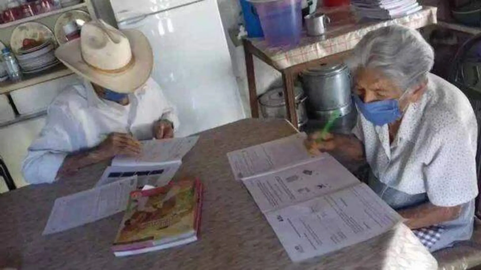 Abuelitos con 100 años o más de Tamaulipas